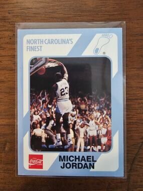 Michael Jordan 1989 Collegiate Collection #16 - Carolina's Finest - Fresh Pull